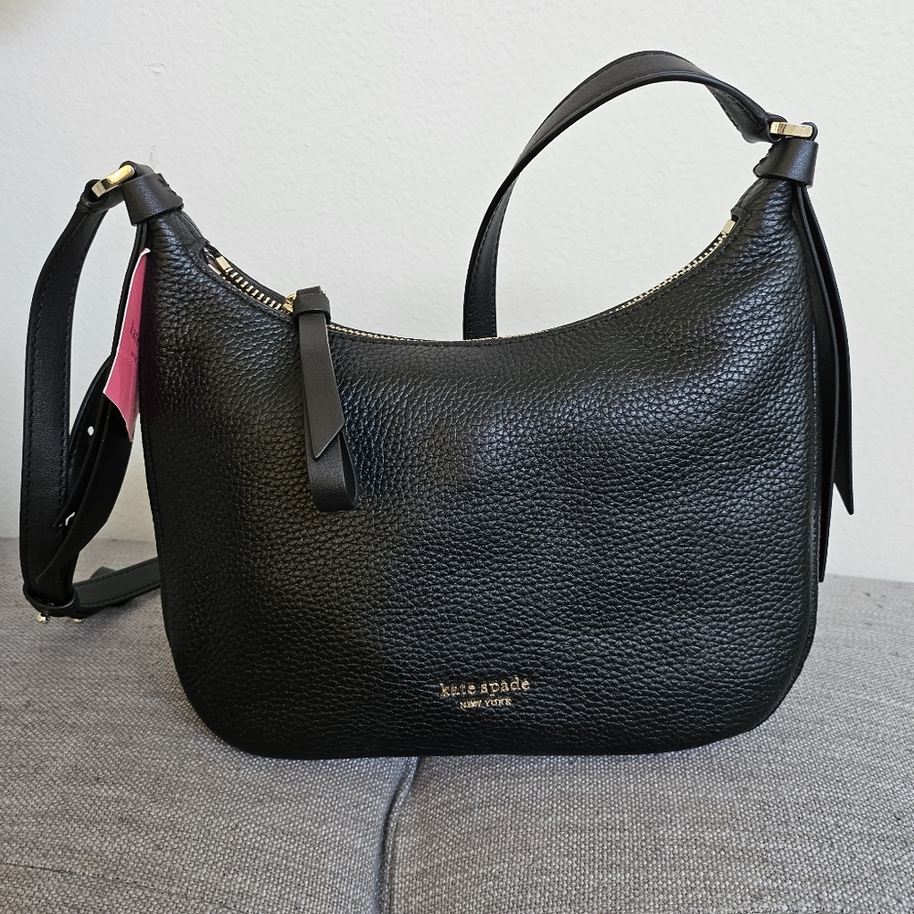 Kate Spade Lake Medium Crossbody NWT-Black
